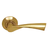 Ручки дверные на круглой розетке SILLUR X11 P.GOLD, Цвет Золото