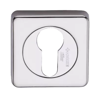 Накладки на евроцилиндр SILLUR CL-C P.CHROME, Цвет Хром