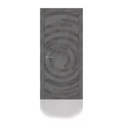 дверь СИТИДОРС мод. Linea-2 глухая Шпон Дуб антик