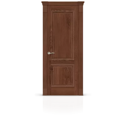 дверь СИТИДОРС мод. Лувр глухая Шпон Дуб миндаль