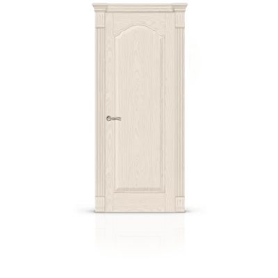 дверь СИТИДОРС мод. Гиацинт-3 глухая Шпон Ясень крем