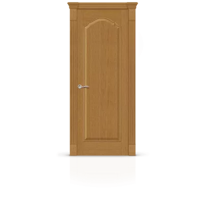 дверь СИТИДОРС мод. Гиацинт-3 глухая Шпон Светлый анегри