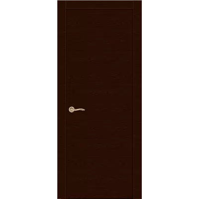 дверь СИТИДОРС мод. Италия глухая Шпон Ясень шоколад