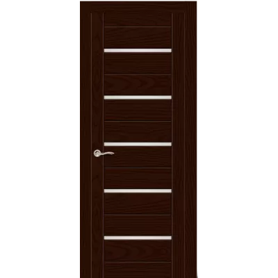 дверь СИТИДОРС мод. Турин-5 со стеклом Шпон Ясень шоколад