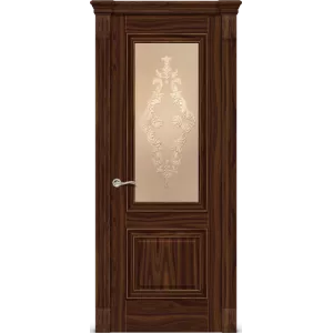 Элеганс-1 Со стеклом Американский орех