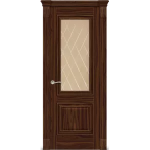 Элеганс-1 Со стеклом Американский орех