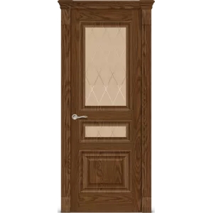 Бристоль-2 Со стеклом Дуб мореный