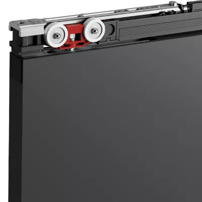 Раздвижная система FLUID EVOLUTION на 1-дверь 80кг +2 встроенных доводчика