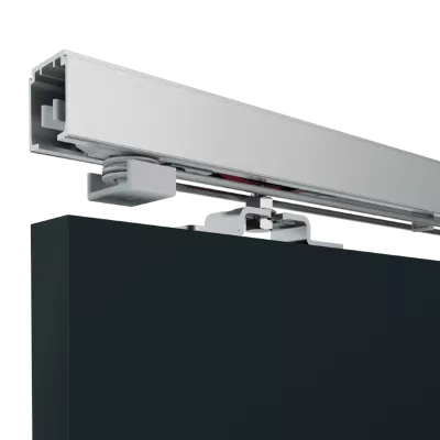 Раздвижная система SYNC для синхронного открывания на 2-двери 80кг +2 встроенных доводчика