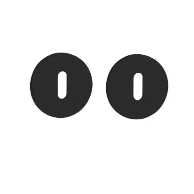 Накладка Tupai 4045 5S-153 под ключ буратино KEY черный