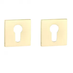 Накладка Tupai 4049 5S Q-158 под цилиндр CYL сатинированная латунь