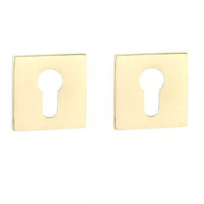 Накладка Tupai 4049 5S Q-158 под цилиндр CYL сатинированная латунь