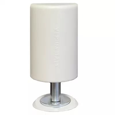 Стопор напольный скрытый магнитный VERUM STOPPINO X белый матовый