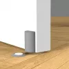 Стопор напольный скрытый магнитный VERUM STOPPINO X серый матовый