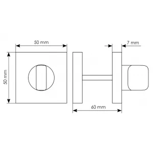 LUX-WC-S5 OTL, завертка сантехническая, золото