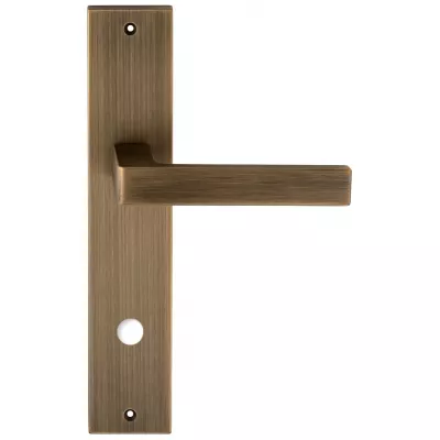 Дверная ручка на планке Extreza ENZO-PL11-WC96-F03 (ENZO 117) матовая бронза