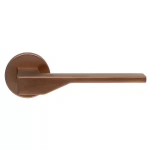Дверная ручка Extreza ADONA-R12-F09-PVD (ADONA 122 круглое основание 7 мм) медь покрытие PVD
