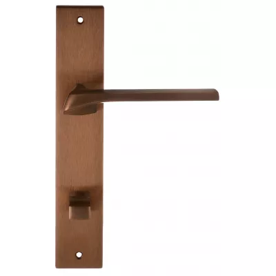 Дверная ручка на планке Extreza ERICA-PL13-WC-96-F09-PVD (ERICA 119) медь покрытие PVD