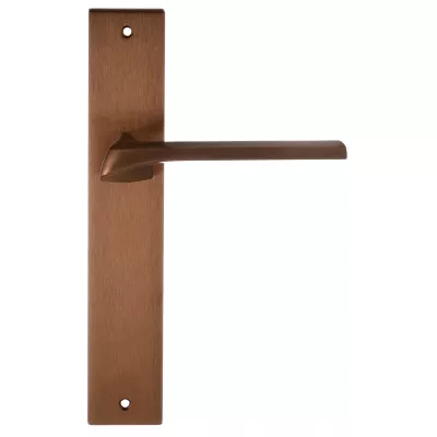 Дверная ручка на планке Extreza ERICA-PL13-F09-PVD (ERICA 119) медь покрытие PVD
