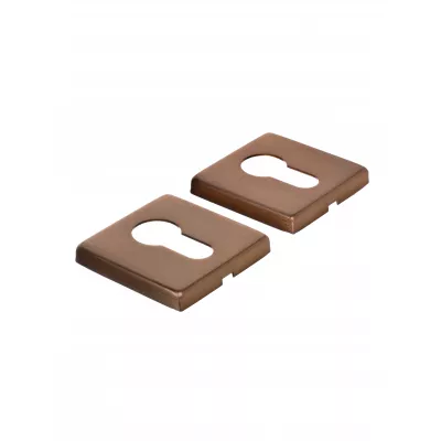 Накладка под цилиндр Extreza CYL-R11-F09-PVD (квадратное основание 7 мм) медь покрытие PVD