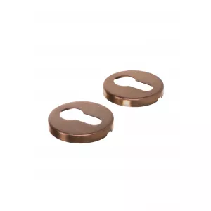 Накладка под цилиндр Extreza CYL-R12-F09-PVD (круглое основание 7 мм) медь покрытие PVD