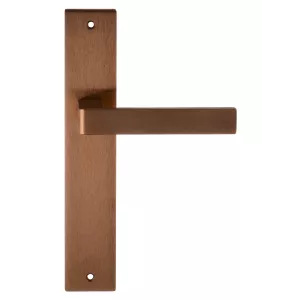Дверная ручка на планке Extreza ENZO-PL13-F09-PVD (ENZO 117) медь PVD