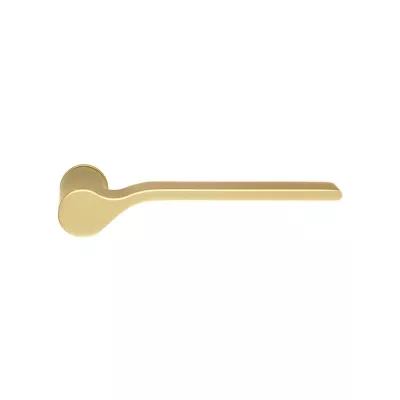 Дверная ручка Extreza FORMA-R19-F02 (FORMA 137 скрытое основание 2 мм) матовая латунь