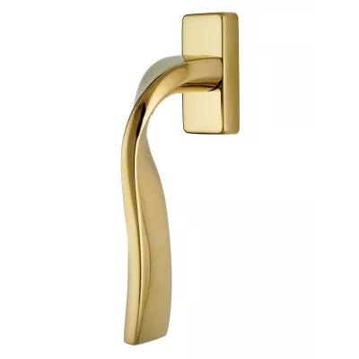 Оконная ручка Extreza PERLA-HW-F06 (PERLA 114) полированная латунь PVD