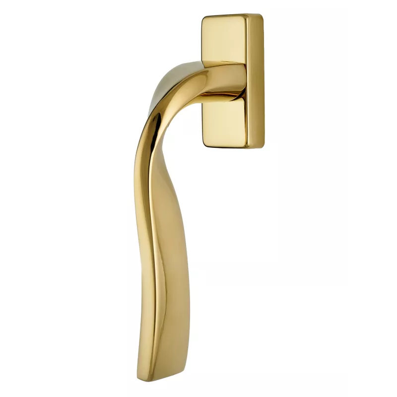 Оконная ручка Extreza PERLA-HW-F06 (PERLA 114) полированная латунь PVD