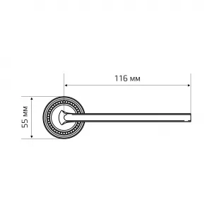 Дверная ручка Extreza 
