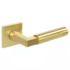 Дверная ручка Extreza STEM-R15-F02 (STEM 135) матовая латунь глянец F07