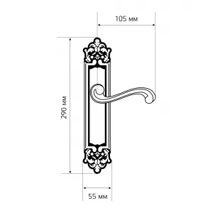 Дверная ручка Extreza 