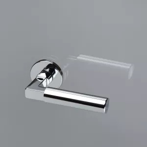 Дверная ручка Extreza STEM-R16-F04 (STEM 135) полированный хром