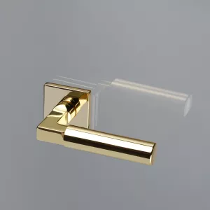 Дверная ручка Extreza STEM-R15-F01 (STEM 135) полированная латунь