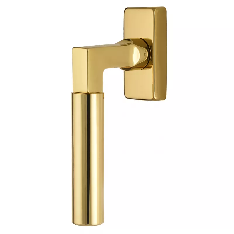 Оконная ручка Extreza STEM-HW-F01 (STEM 135) полированная латунь