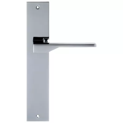 Дверная ручка на планке Extreza Hi-Tech "ADONA" 122 PL11 полированный хром F04