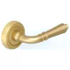 Дверная ручка Extreza Classic "PETRA" 304 круглая розетка R03 матоавя латунь F02