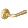 Дверная ручка Extreza Classic "PETRA" 304 круглая розетка R02 матоавя латунь F02