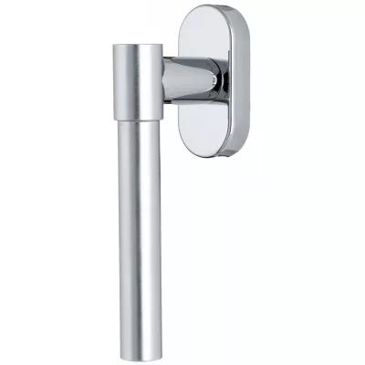 Ручка оконная Extreza "NUVO" (Нуво) 125 HW матовый хром / хром F05/F04