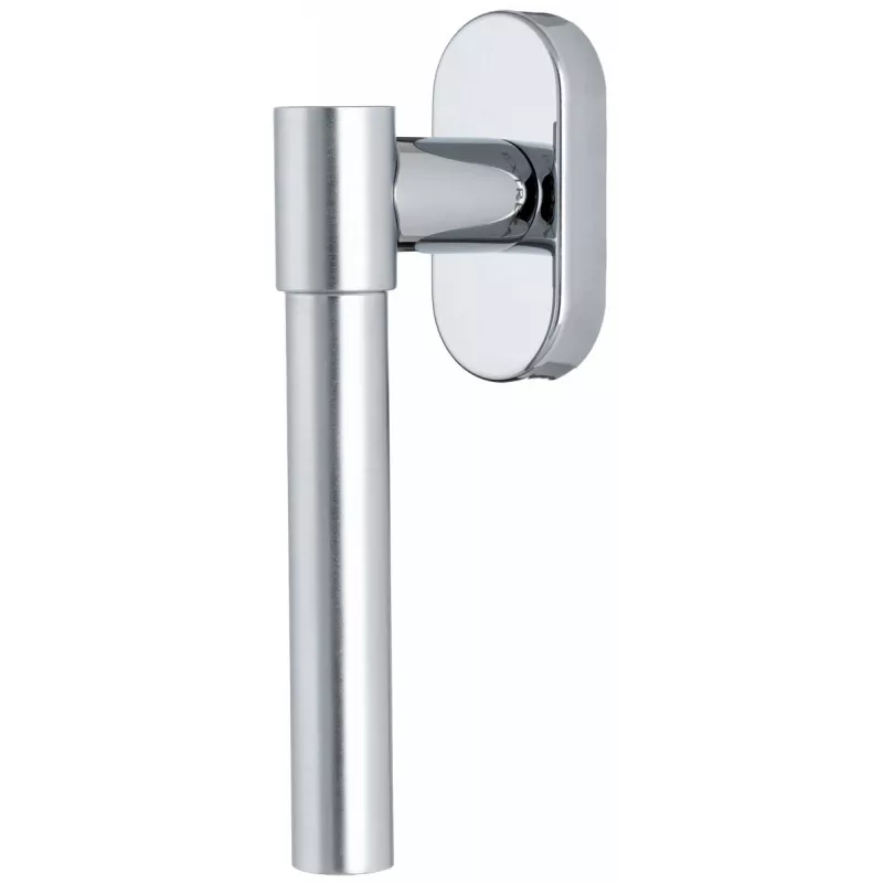 Ручка оконная Extreza "NUVO" (Нуво) 125 HW матовый хром / хром F05/F04