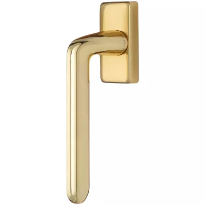 Ручка оконная Extreza Hi-Tech "VIKI" (Вики) 127 HW полированная латунь F01