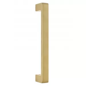 Дверная ручка скоба 210 мм Extreza ENZO-S-PVD-F08 (ENZO 117) матовая латунь PVD