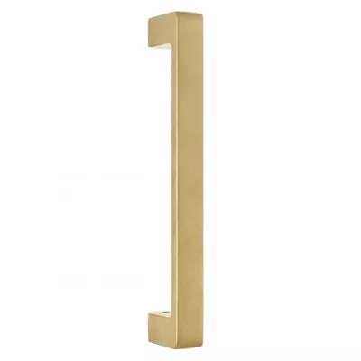 Дверная ручка скоба 210 мм Extreza ENZO-S-PVD-F08 (ENZO 117) матовая латунь PVD