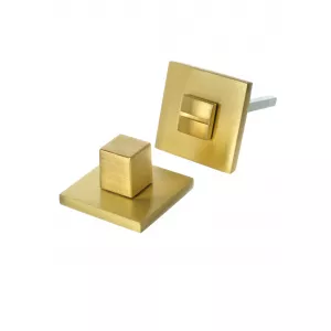 Фиксатор поворотный Extreza WC-R15-F07 матовая латунь глянец