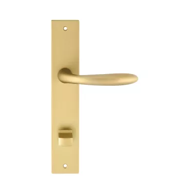 Дверная ручка на планке Extreza Hi-Tech "COMO" 322 PL13-WC-96 матовая латунь F02