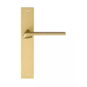 Дверная ручка на планке Extreza ERICA-PL13-F02 (ERICA 119) матовая латунь