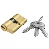 Цилиндровый механизм Extreza AS-60 ключ-ключ матовая латунь F02