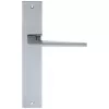 Дверная ручка на планке Extreza Hi-Tech "AZIMUT" 102 PL11 полированный хром F04
