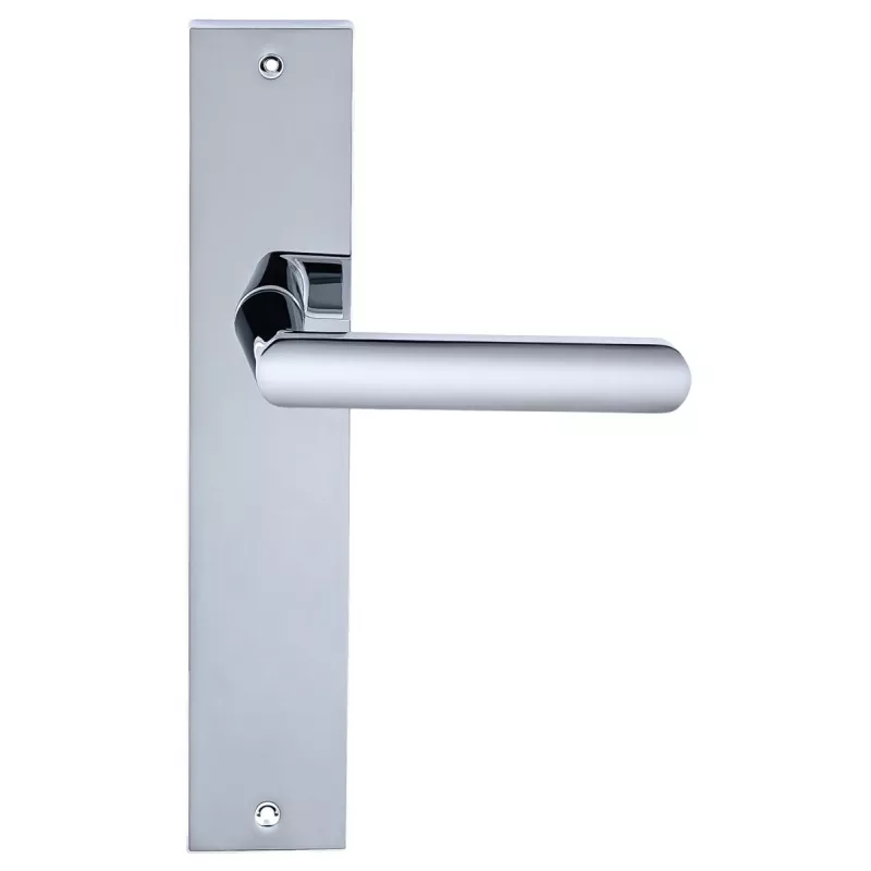 Дверная ручка на планке Extreza Hi-Tech "AQUA" 113 PL11 полированный хром F04