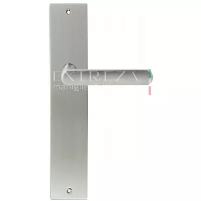 Дверная ручка на планке Extreza Hi-Tech "AQUA" 113 PL11 матовый хром F05